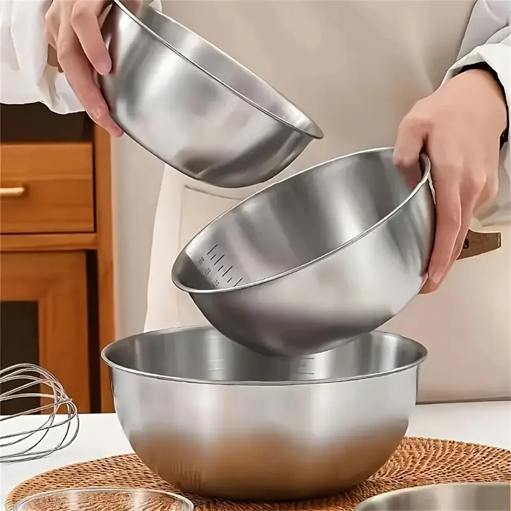 Kitchen Gadgets Organizer - Conjunto de Tigelas de Mistura em