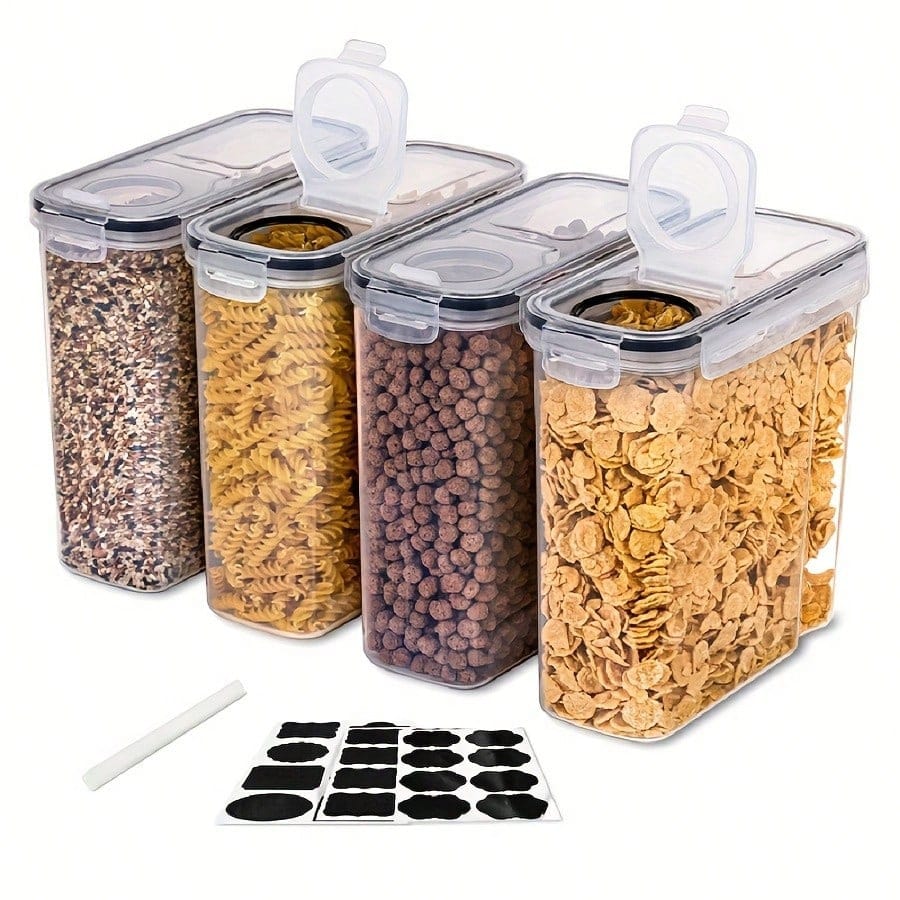 Kitchen Gadgets Organizer - Conjunto de 4 recipientes herméticos para