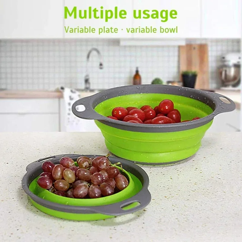 Kitchen Gadgets Organizer - 1 unidade de cesto escorredor de