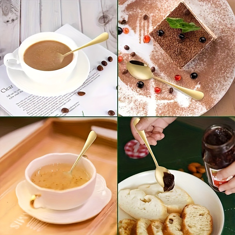 Conjunto de Colheres Pequenas  - Kitchen Gadgets Gold avaliação e preço