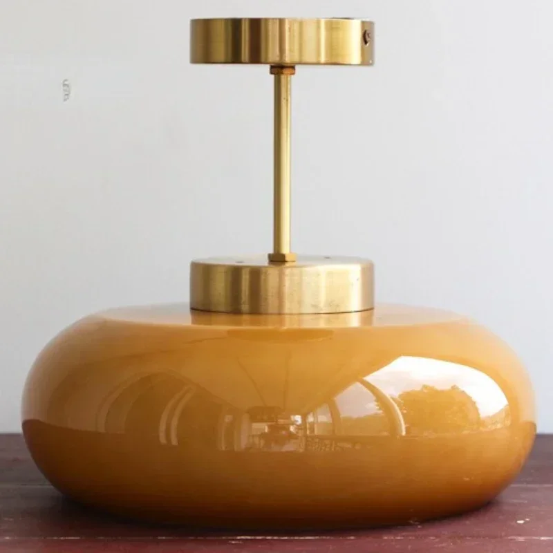 Modesto lustre de teto de vidr - Kitchen Gadgets Gold avaliação e preço