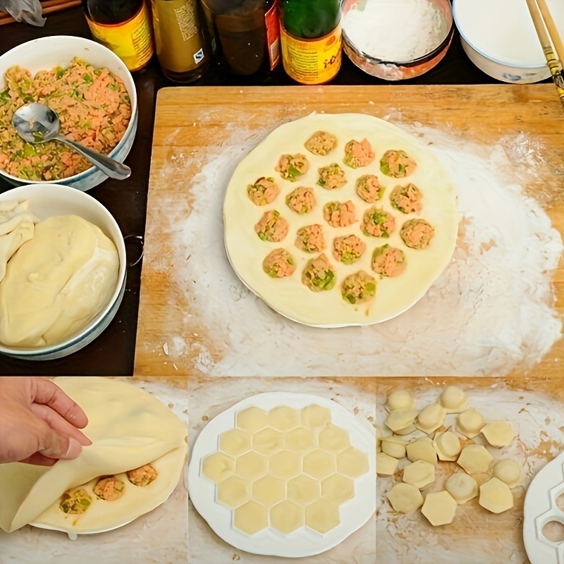 1pc-molde de bolinhos chineses - Kitchen Gadgets Dumpling Maker avaliação e preço