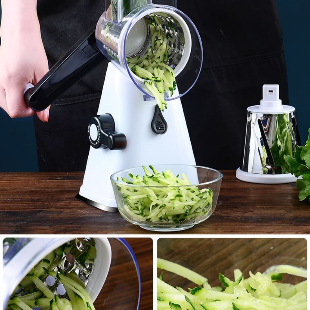 Fatiador de alimentos rotativo - Kitchen Helper Gadgets avaliação e preço