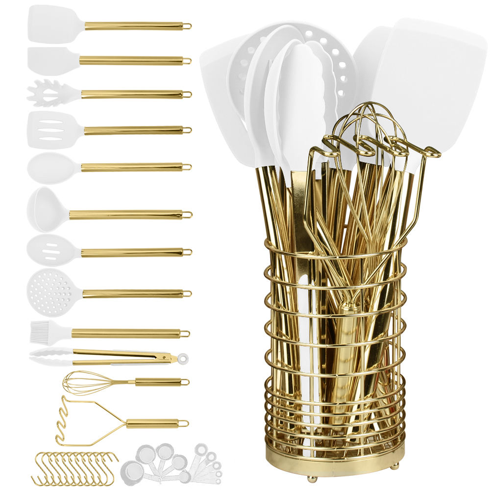 Conjunto de 15 Utensílios de C - Kitchen Gadgets Gold avaliação e preço