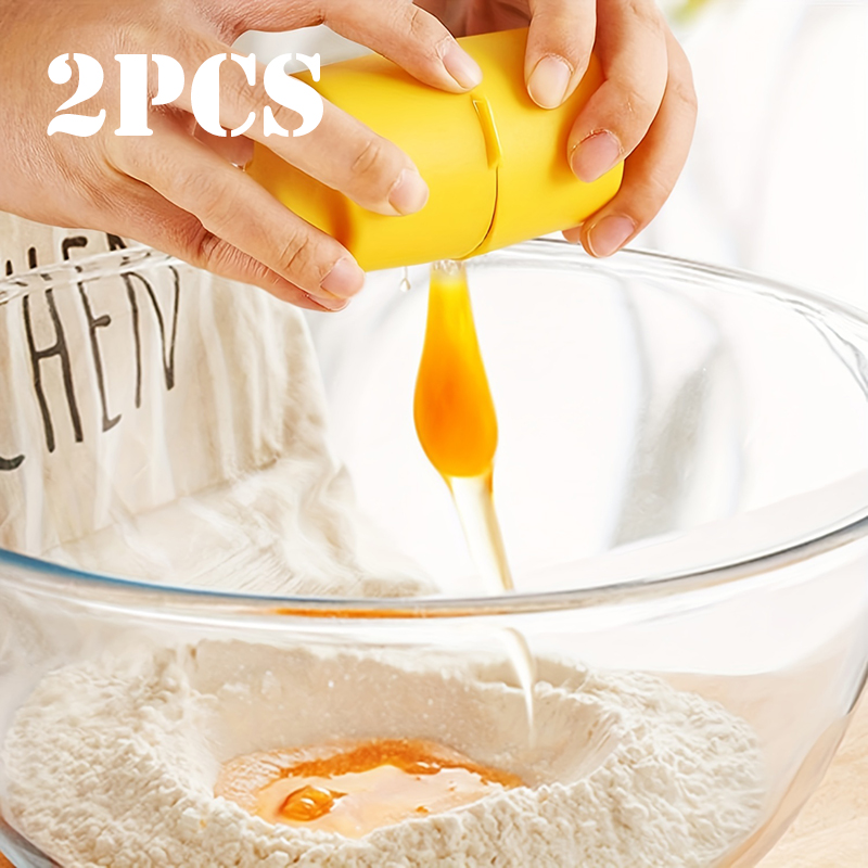 1/2 pçs cortador de casca de o - Egg Separator Tool avaliação e preço
